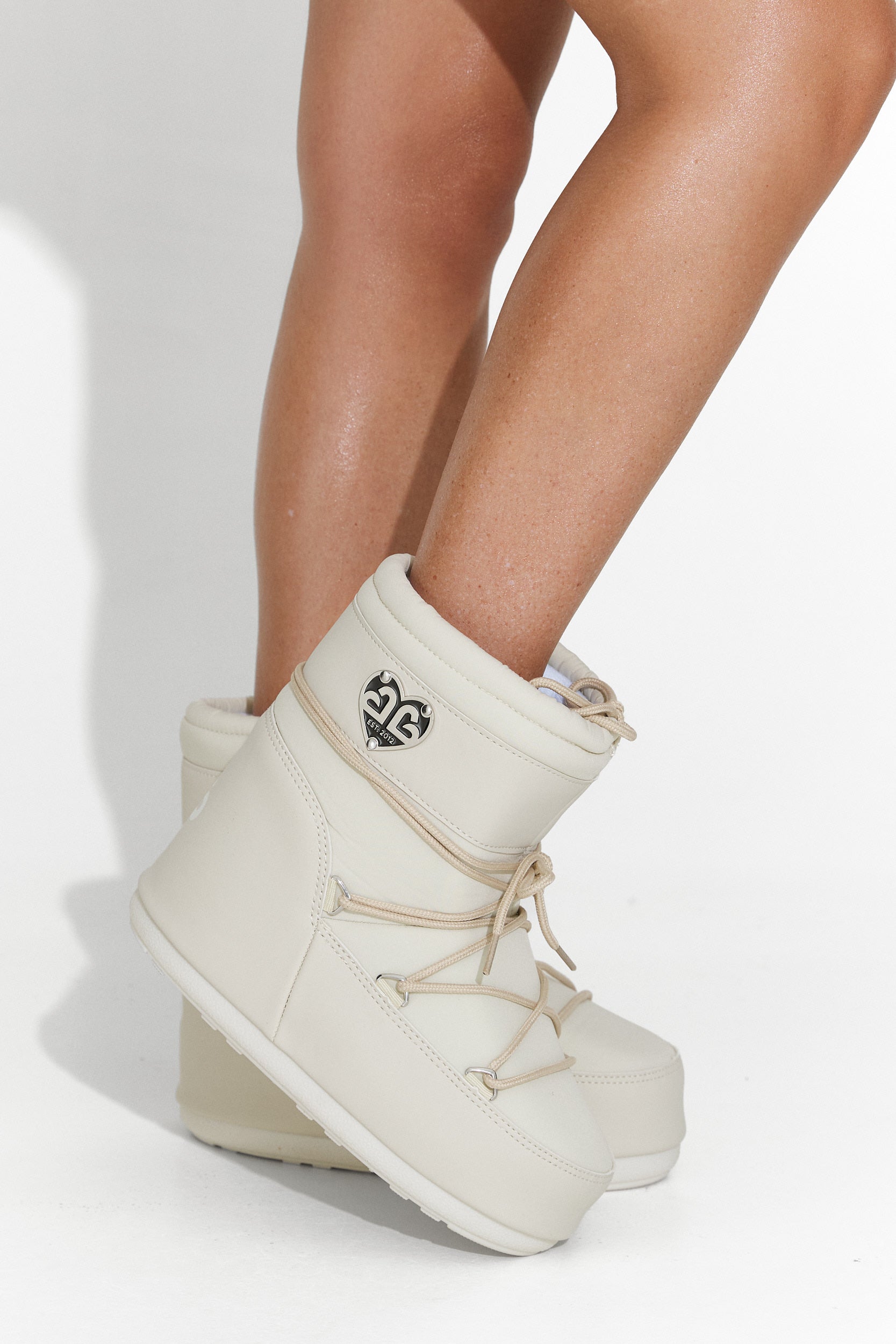 Bottes Beiges pour Femmes Sameria Bogas