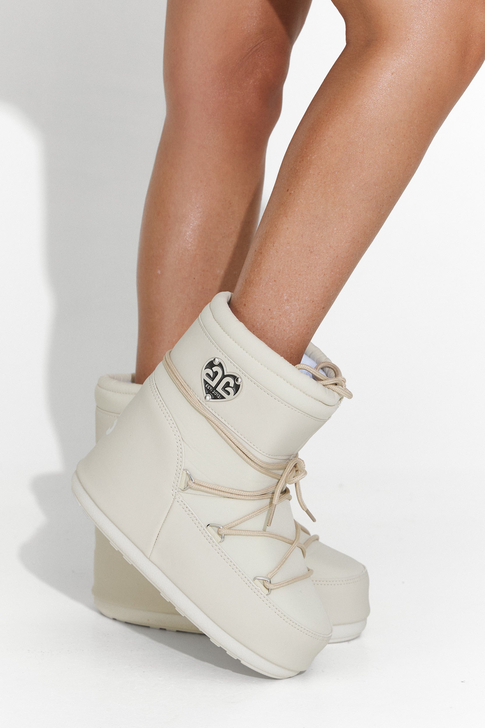 Bottes Beiges pour Femmes Sameria Bogas