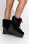 Bottes Noires pour Femmes d'Inies Bogas