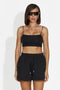 Women's casual black sports bra Joveza Bogas