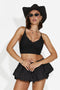 Top de mujer casual negro Sofrena Bogas