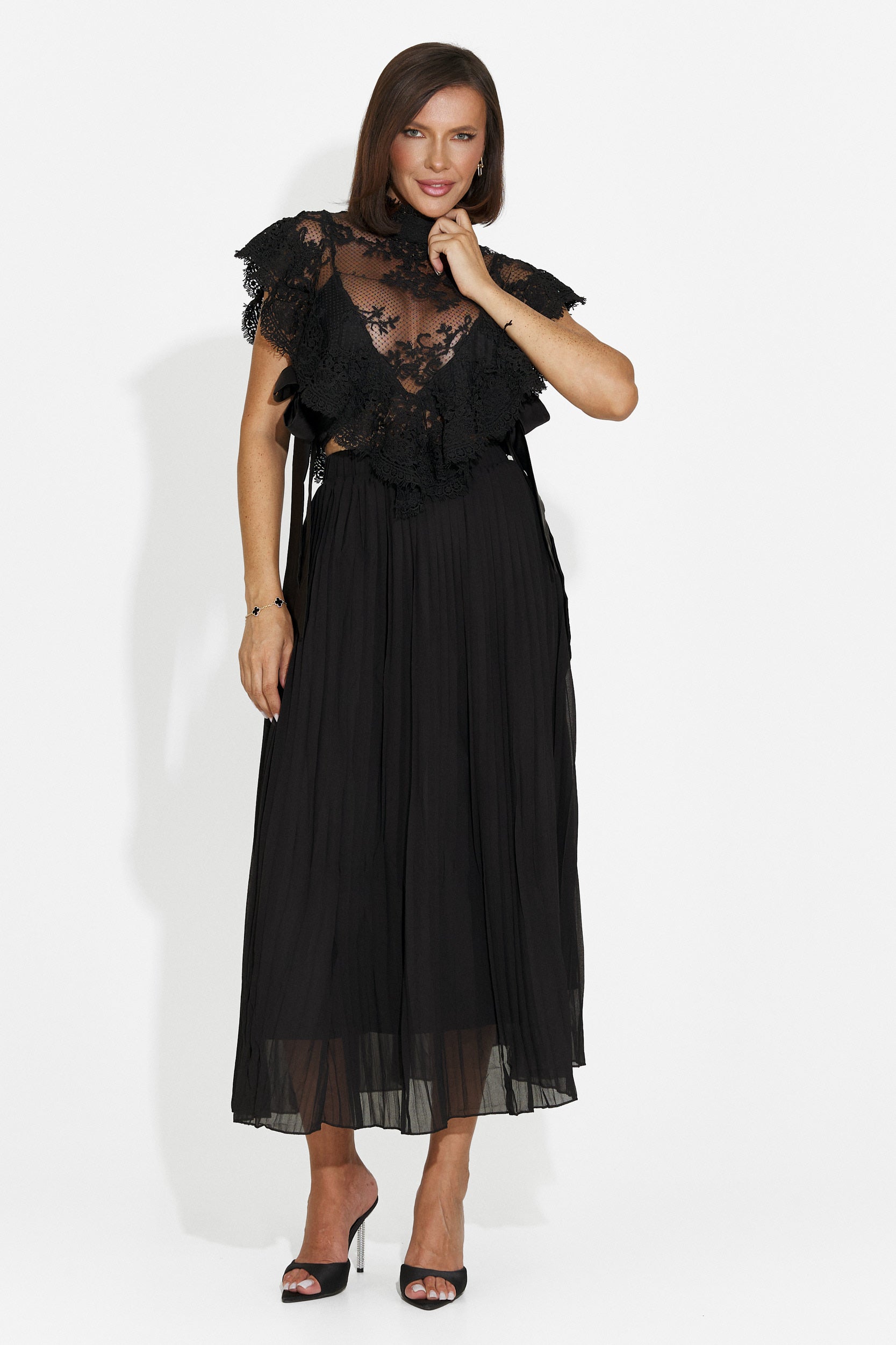 Elegant Black Women's Bralette Abraham Bogas