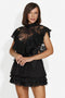 Abraham Bogas Bustier Élégant pour Dames Noires