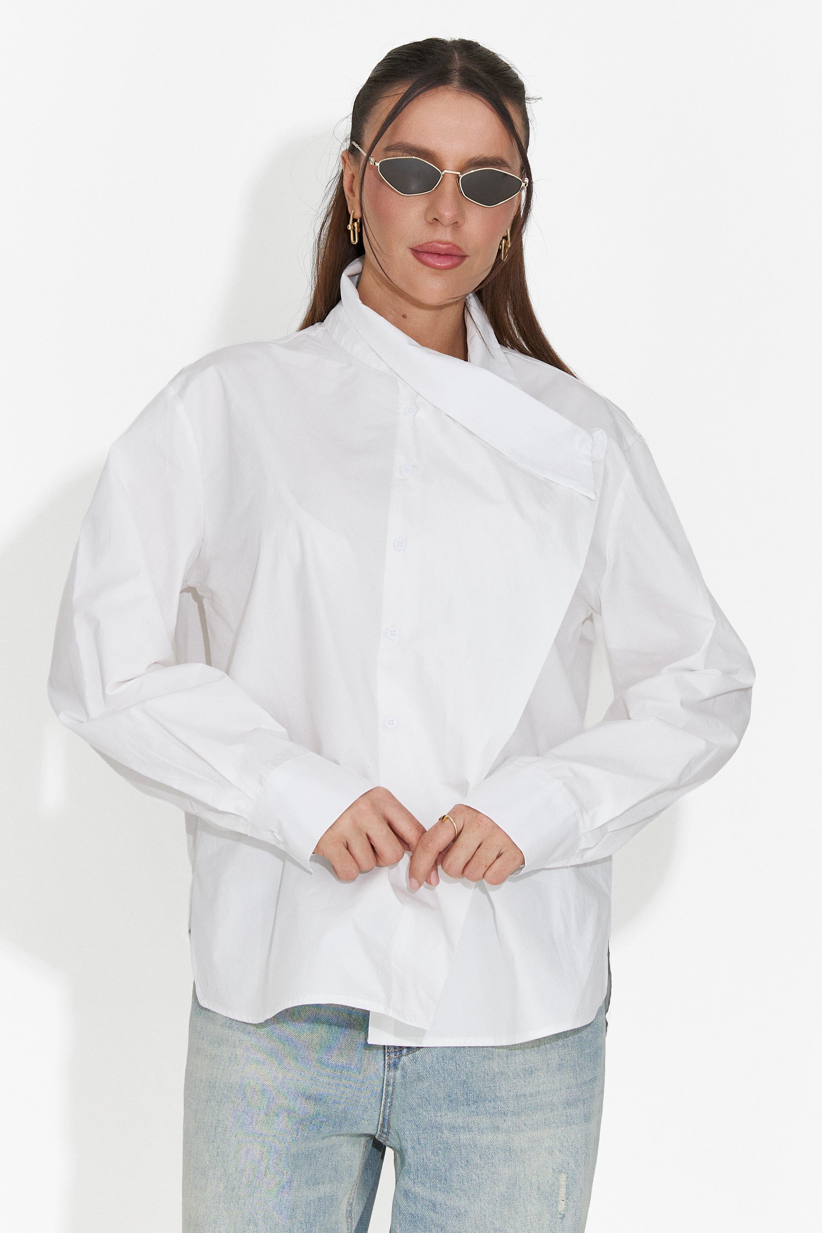 Edinea Bogas ležerna bijela majica za dame