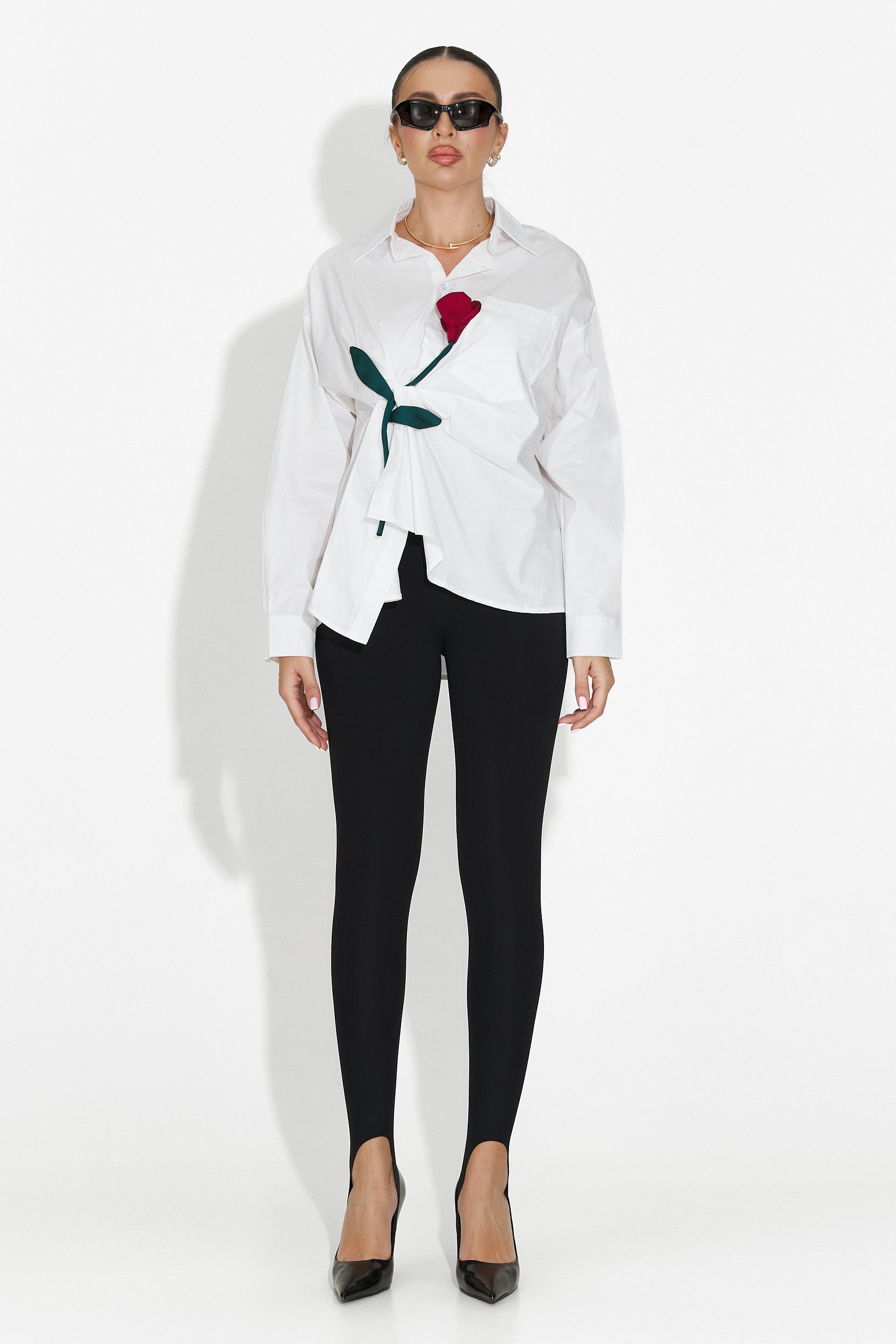 Koszula damska casual biała Elaris Bogas