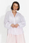 Fenday Bogas Casual White Women's Shirt