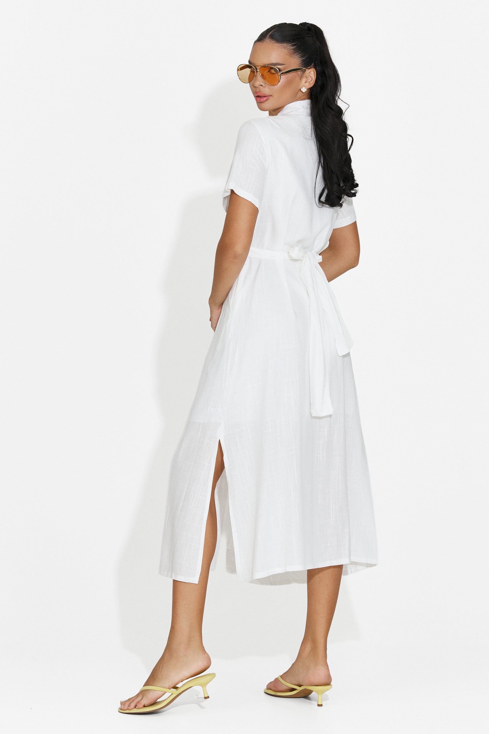 Camisa de mujer casual blanca Genoma Bogas