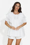 Camisa casual de mujer blanca Karlasia Bogas