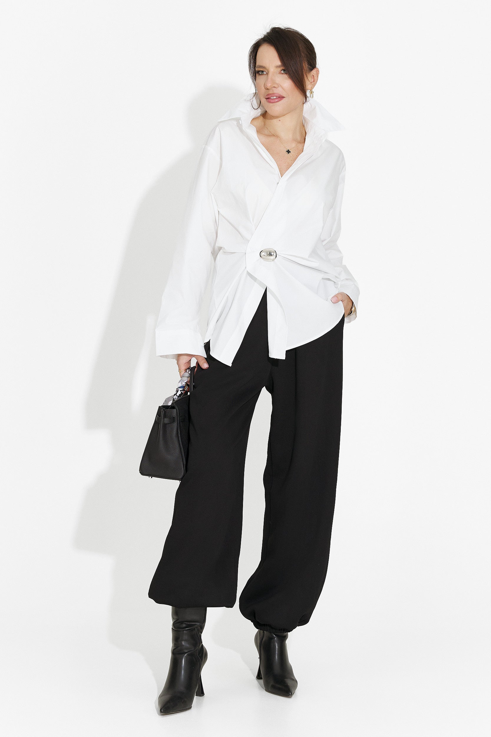 Chemise femme décontractée blanche Melynda Bogas