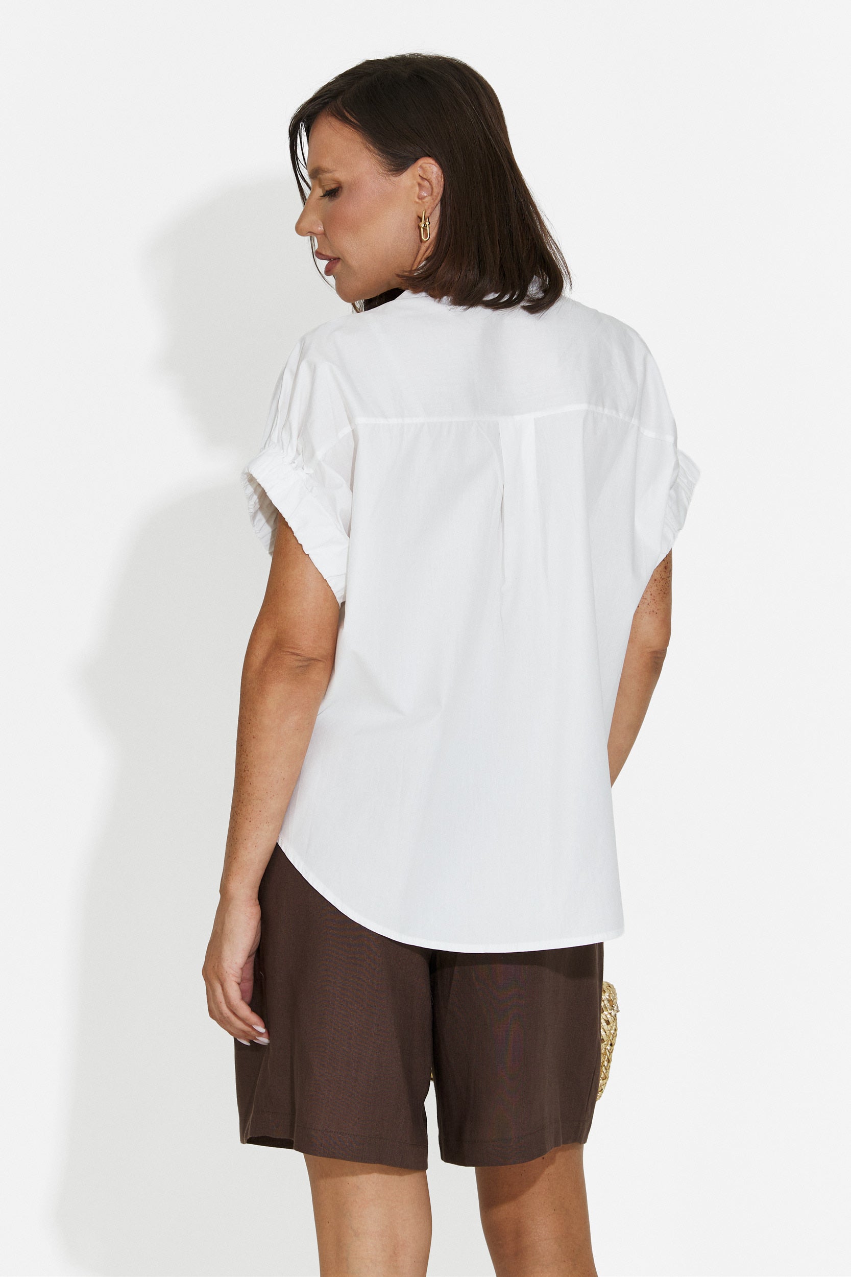 Camisa de mujer casual blanca Odeneia Bogas