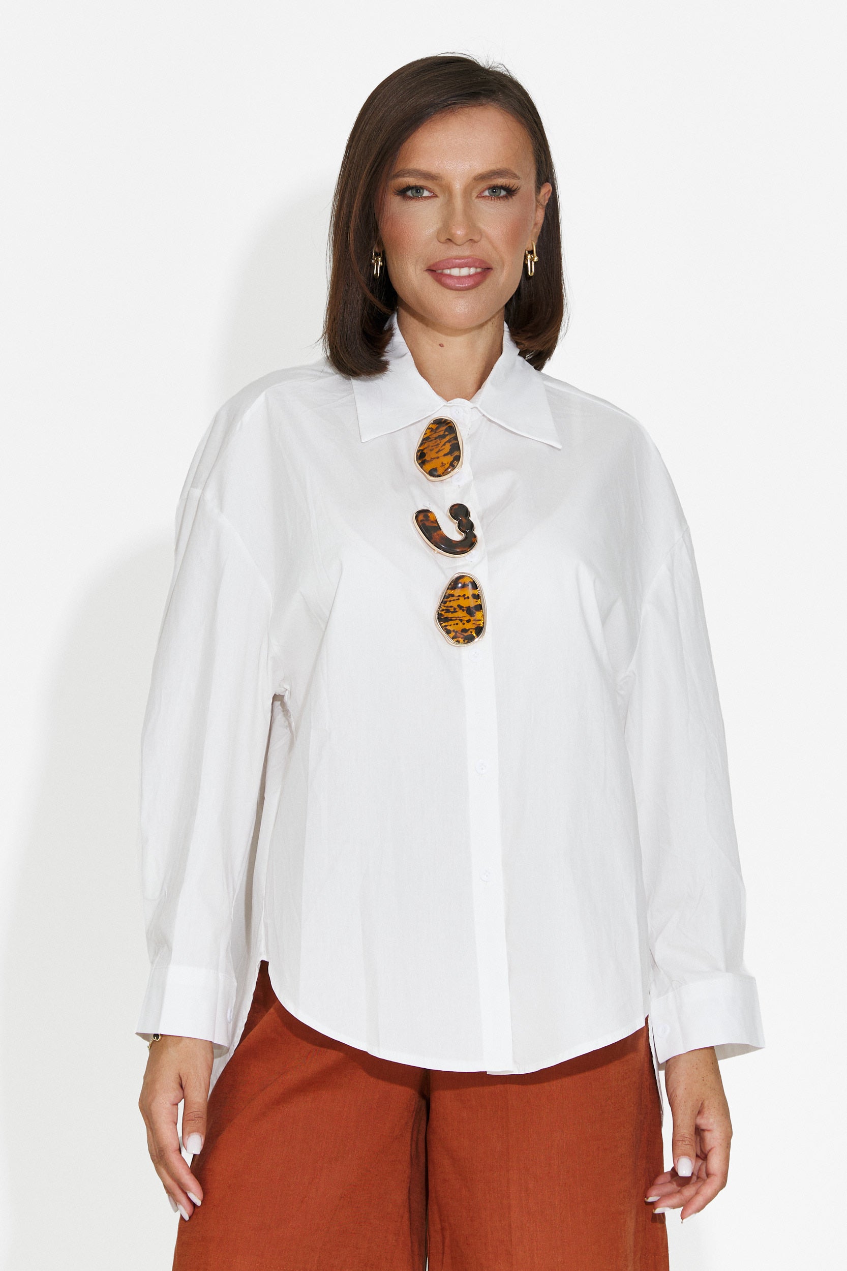 Camisa de mujer casual blanca Procesay Bogas