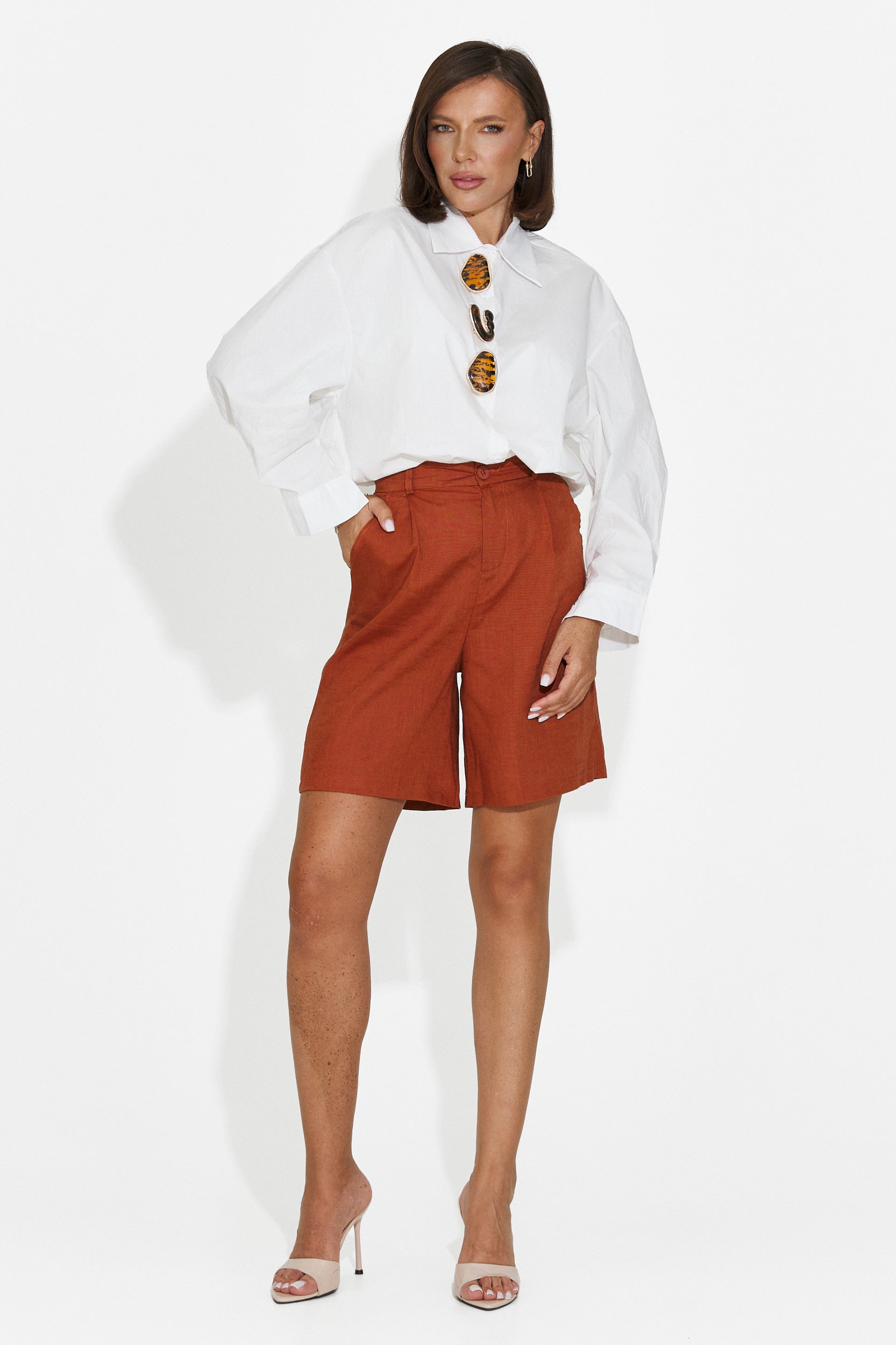 Camisa de mujer casual blanca Procesay Bogas