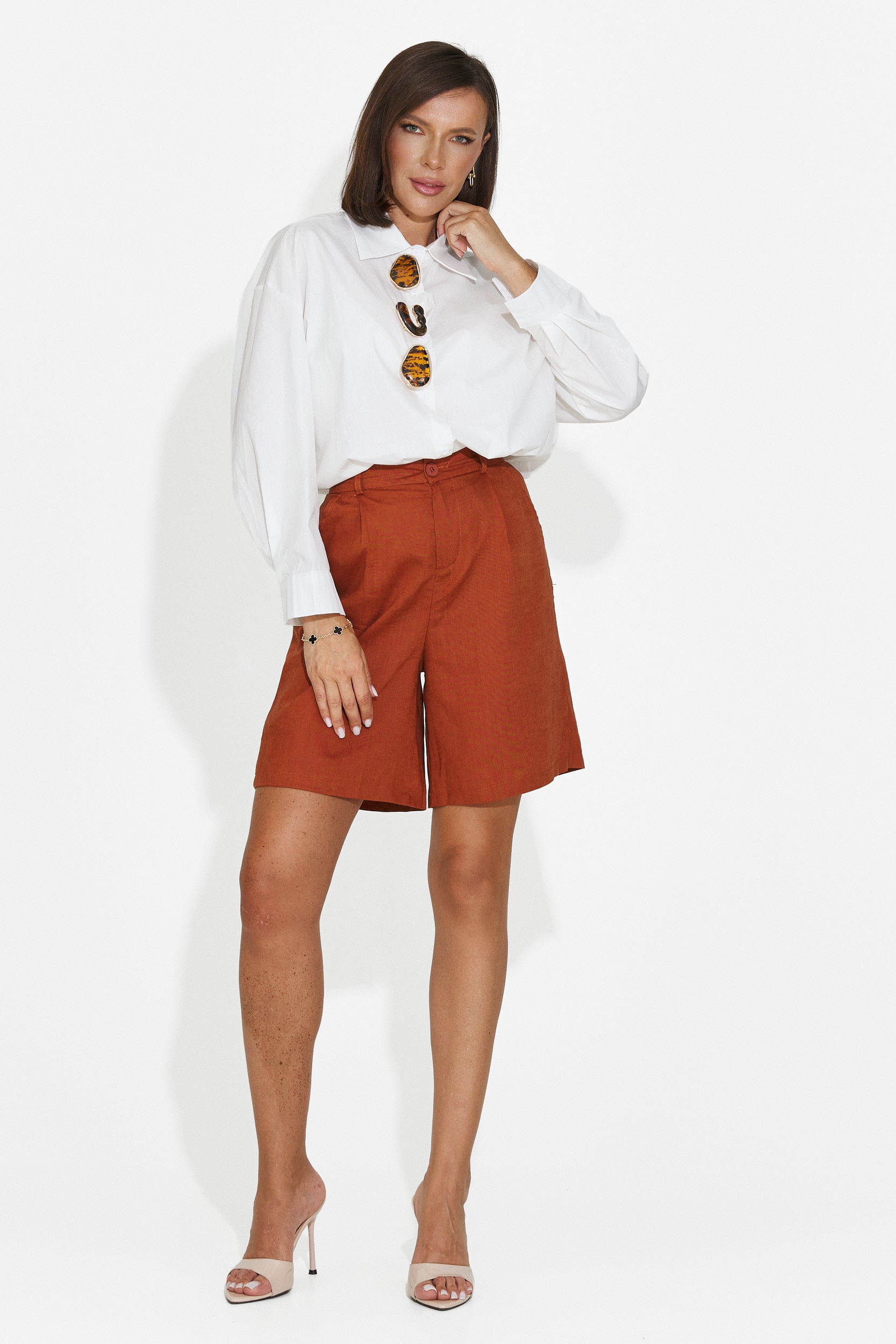 Camisa de mujer casual blanca Procesay Bogas