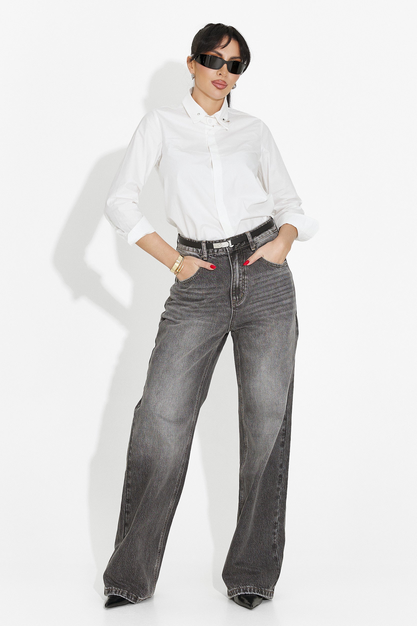 Damen Freizeitbluse weiß Rochele Bogas