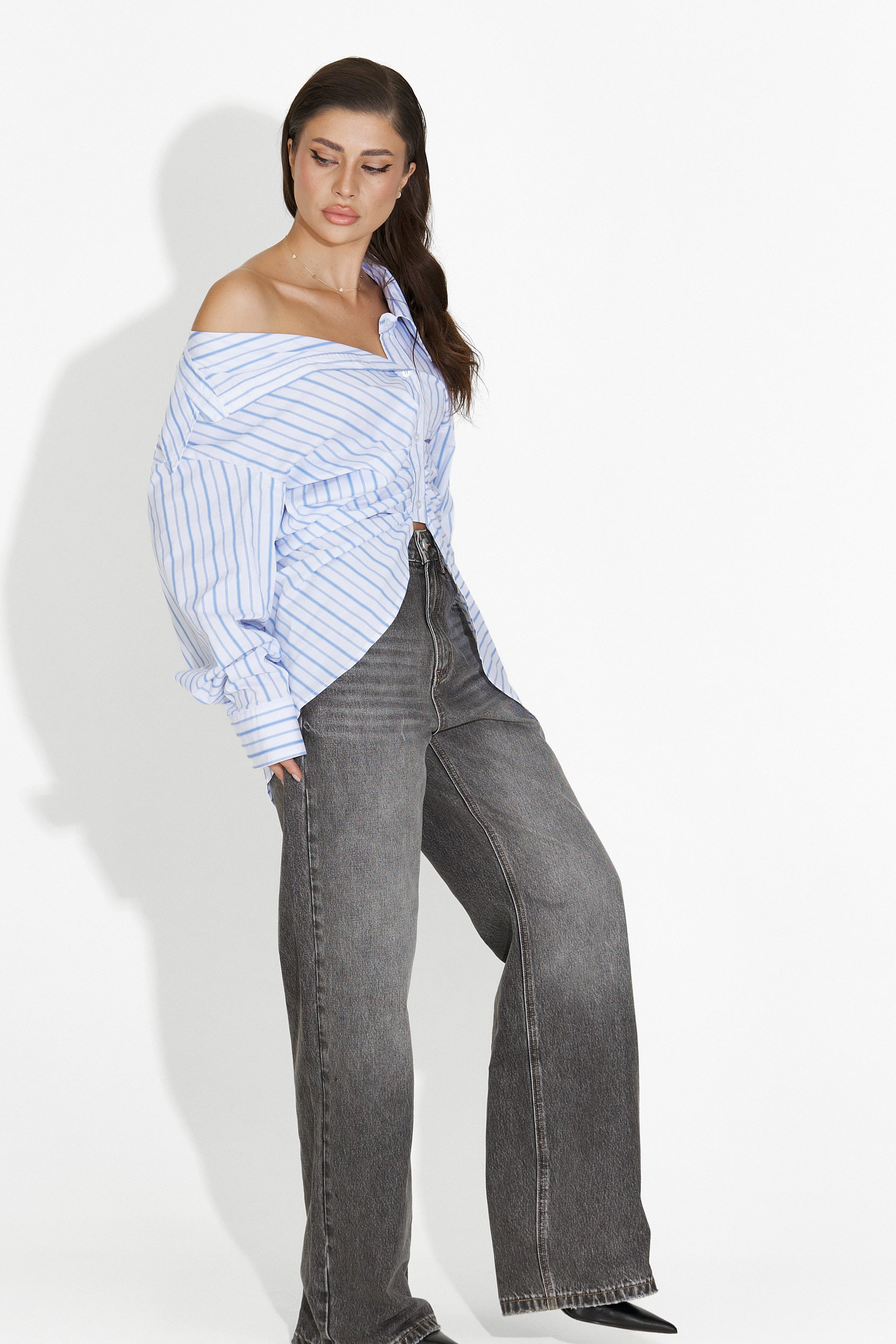 Koszula damska casual biała Voncile Bogas