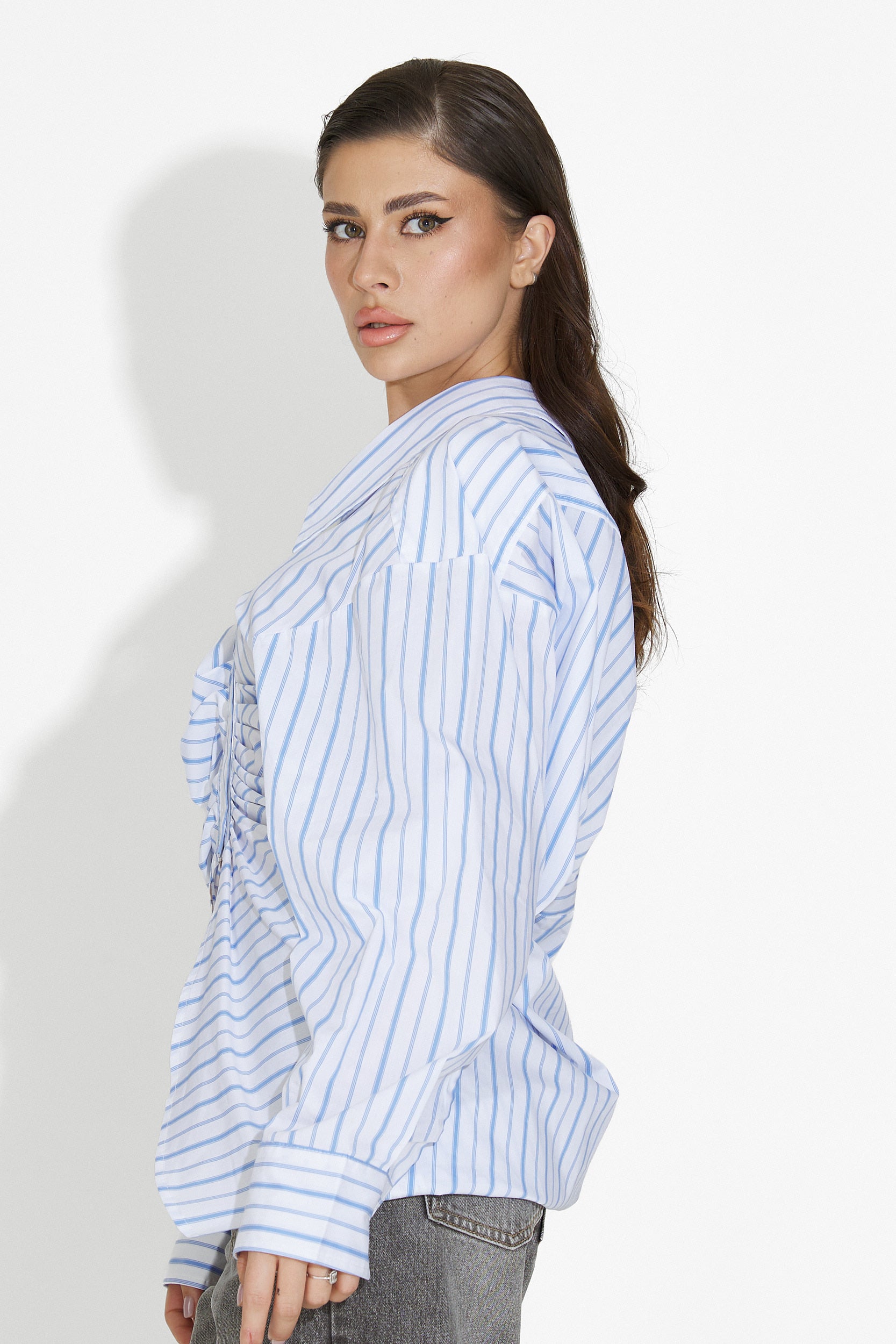 Koszula damska casual biała Voncile Bogas