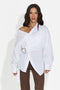 Women's casual white shirt Zunaria Bogas