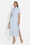 Light blue casual women's shirt Genoma Bogas