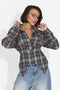 Casual blue women's shirt Tamalia Bogas