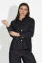 Koszula damska casual granatowa Melena Bogas