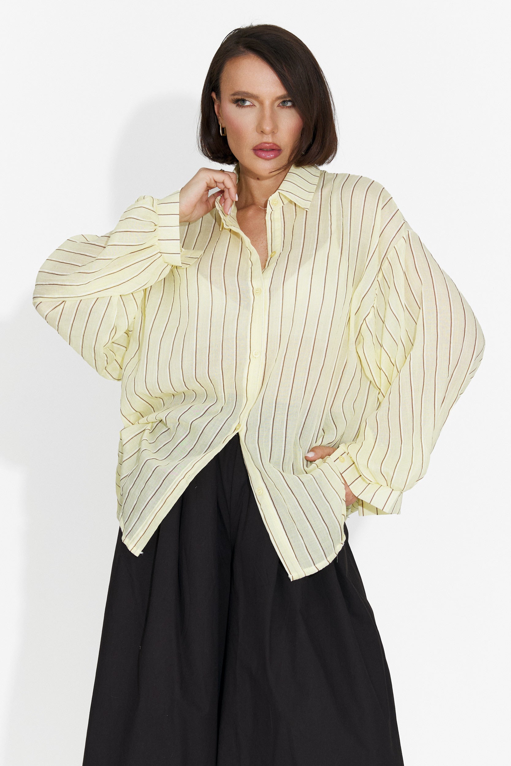 Fenday Bogas Yellow Casual Women's Shirt