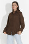 Deliora Bogas Casual Brown Women's Shirt
