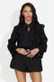 Camasa dama casual neagra Alcadia Bogas