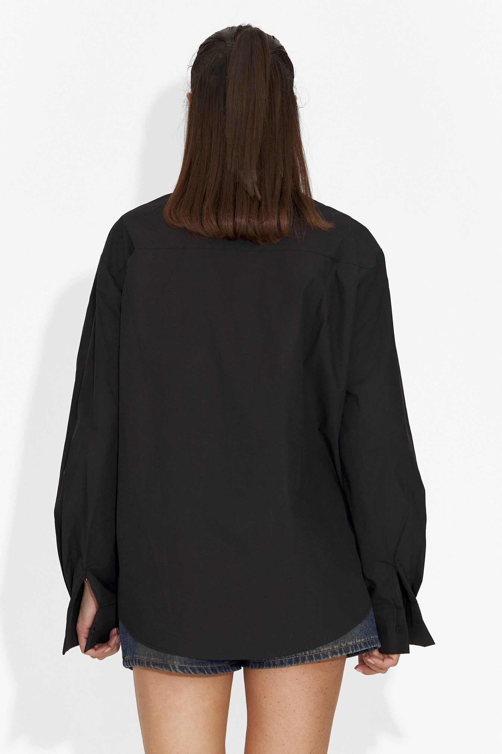 Chemise femme décontractée noire Edinea Bogas