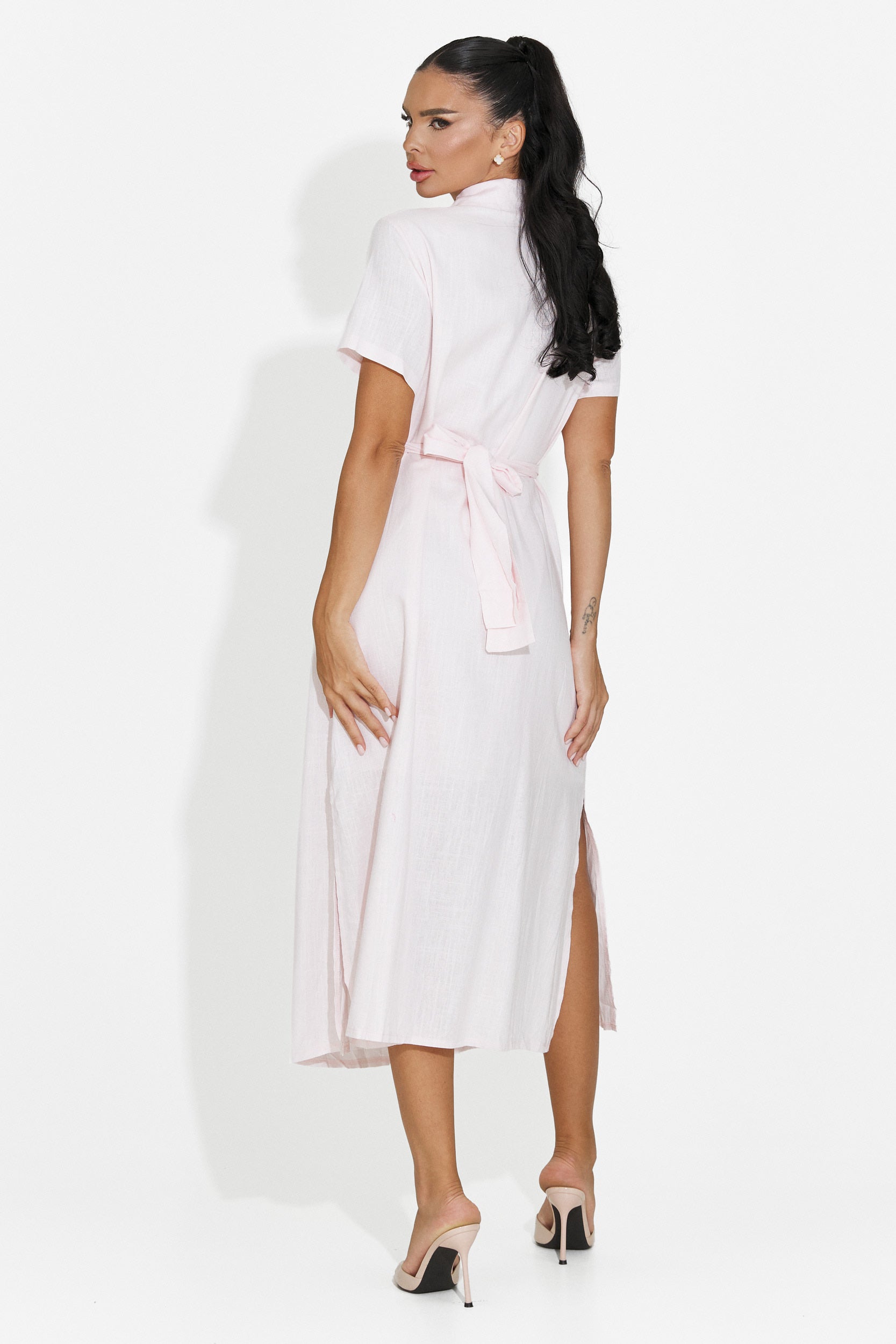 Casual pink women's shirt Genoma Bogas