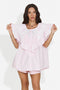 Camisa casual de mujer rosa Karlasia Bogas