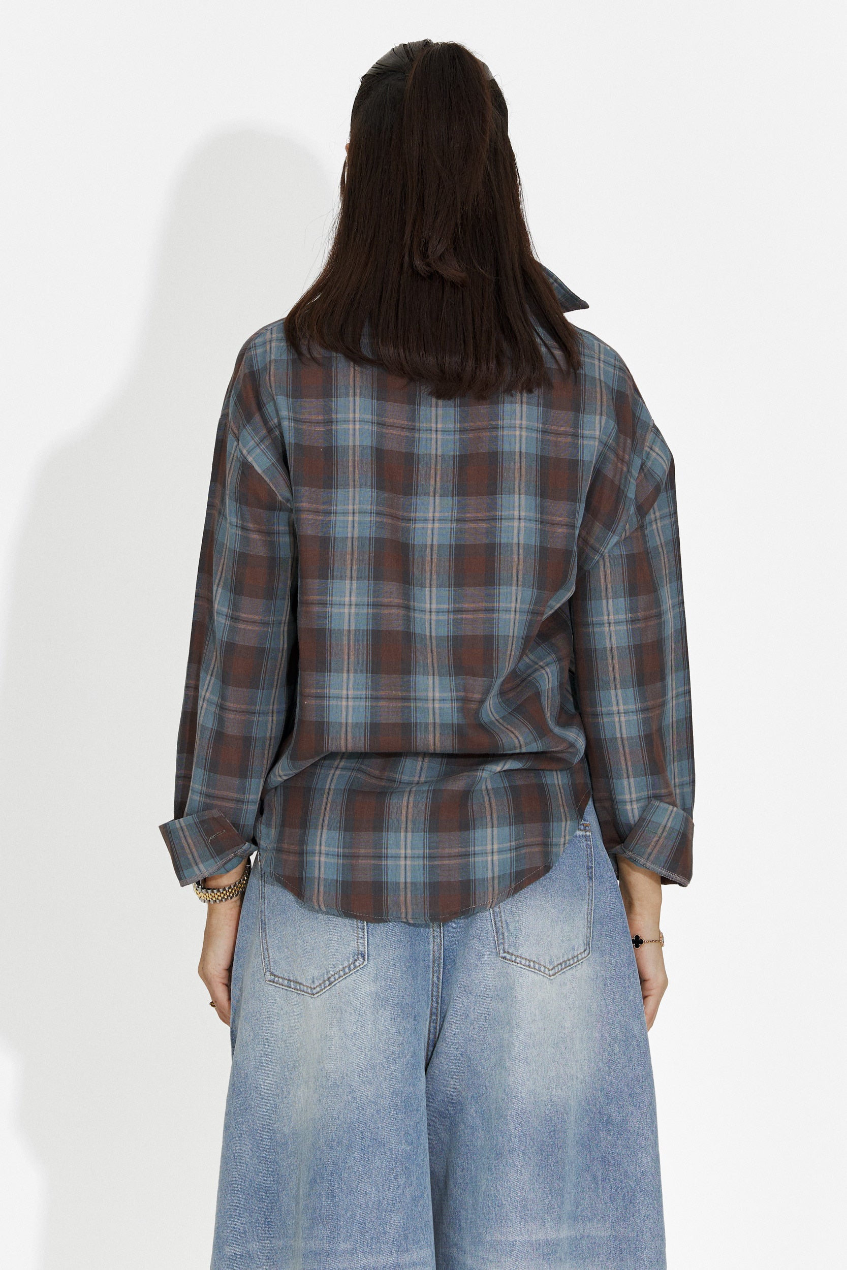 Turquoise Casual Women's Shirt Barcely Bogas