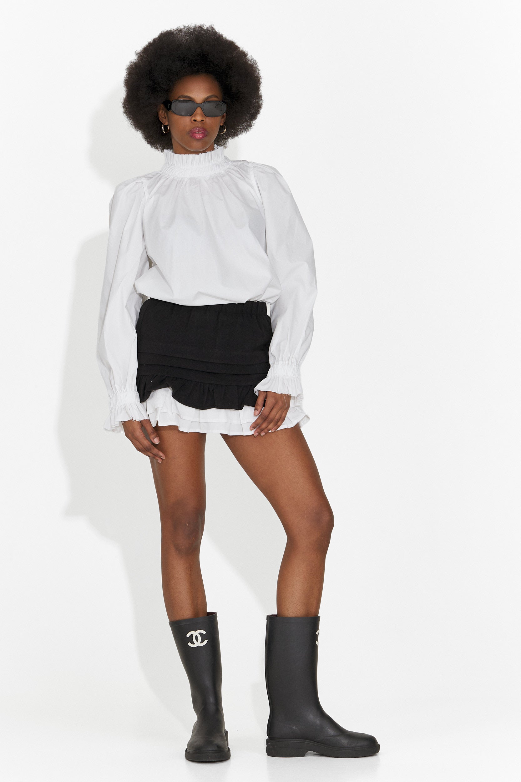 Elegantná biela dámska košeľa Floriana Bogas