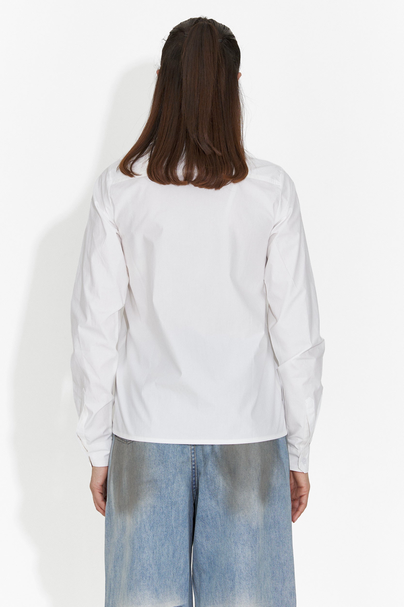 Elegant white women's shirt Jetie Bogas
