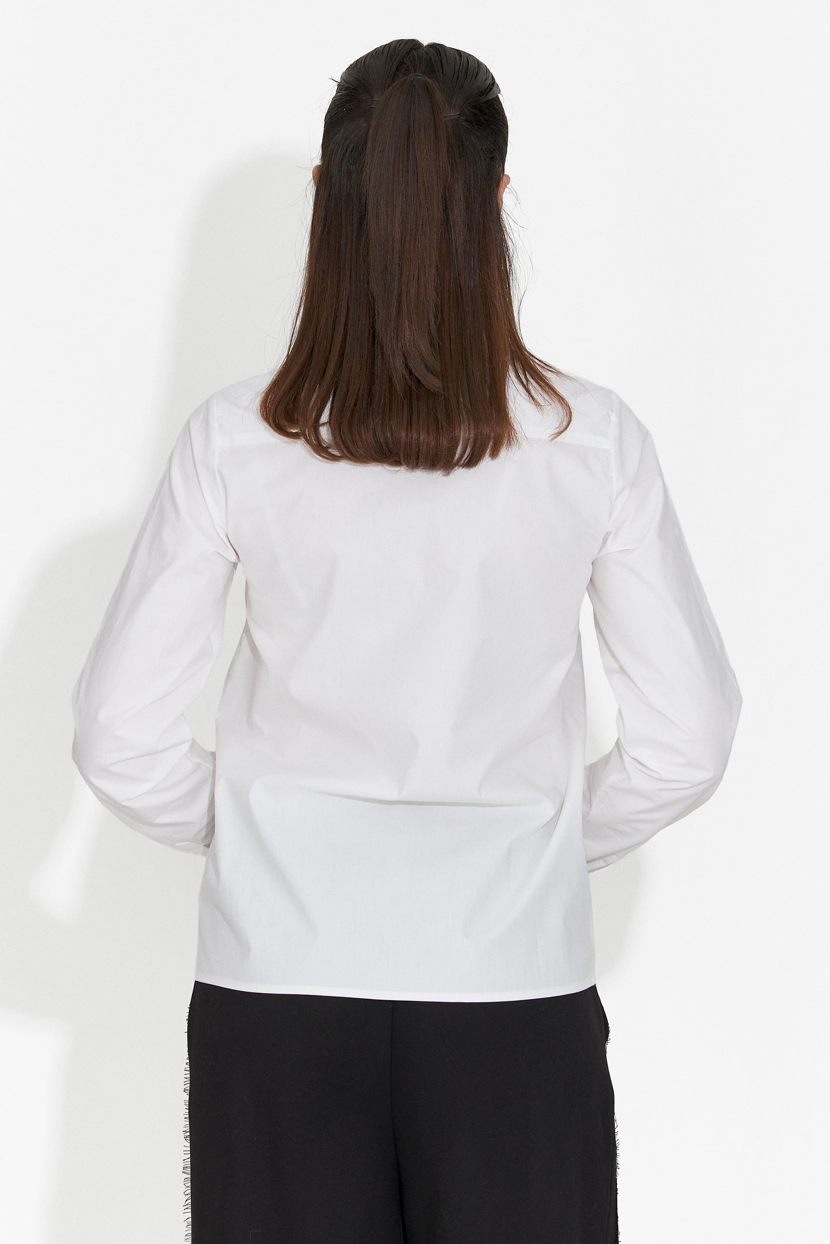 Elegante weiße Damenbluse Toska Bogas