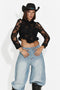 Women's black shirt Elsya Bogas