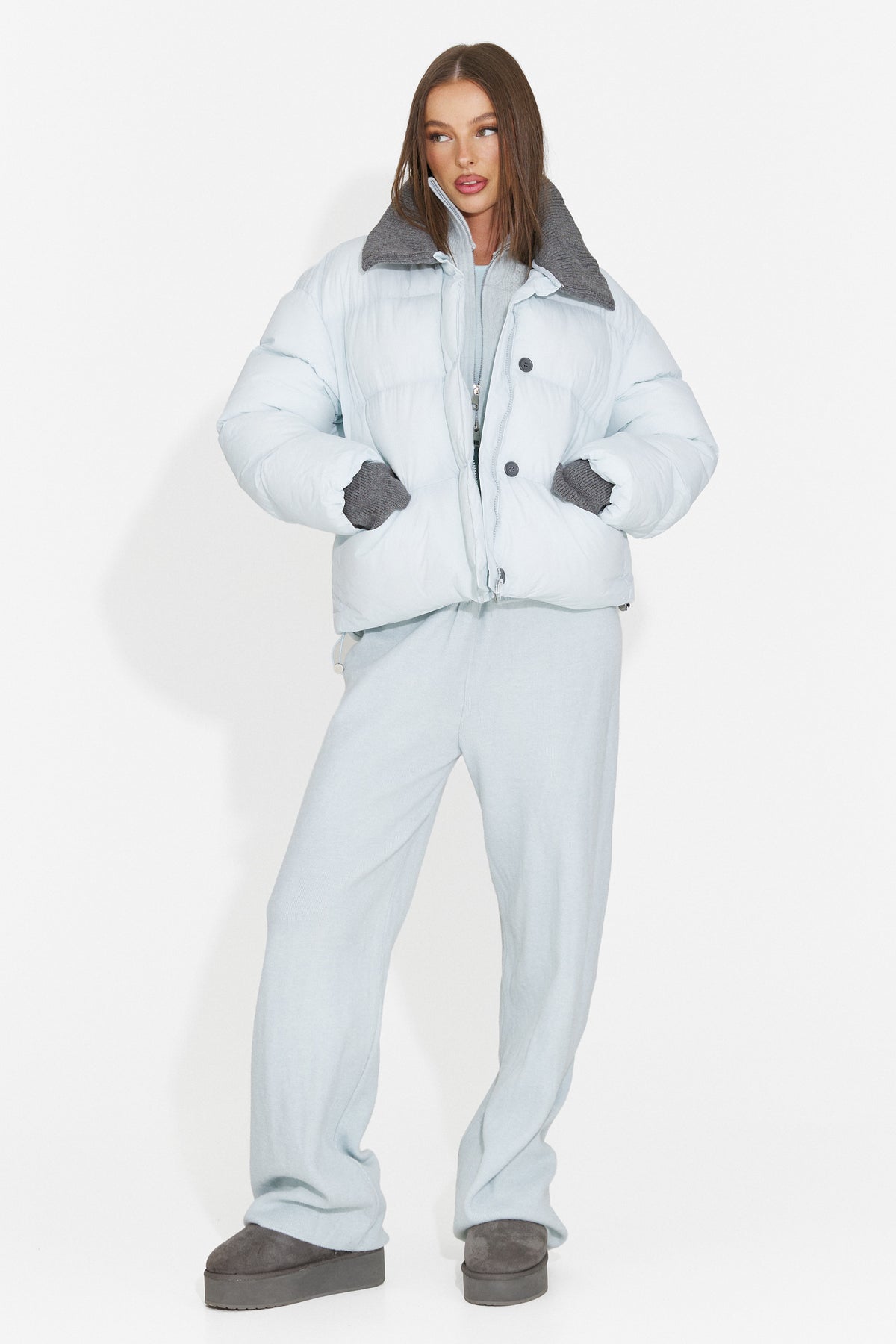 Compleu casual bleu Losisiena Bogas