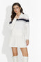 Σετ με φούστα λευκό Rozalin Bogas