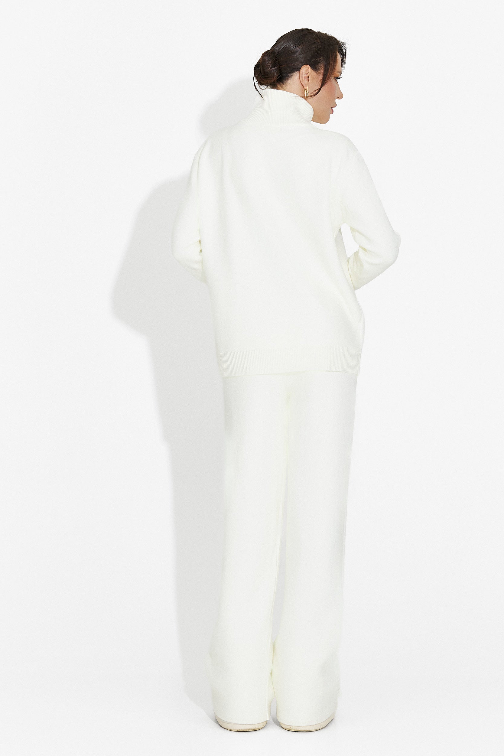 Cream pants set Lebrisa Bogas