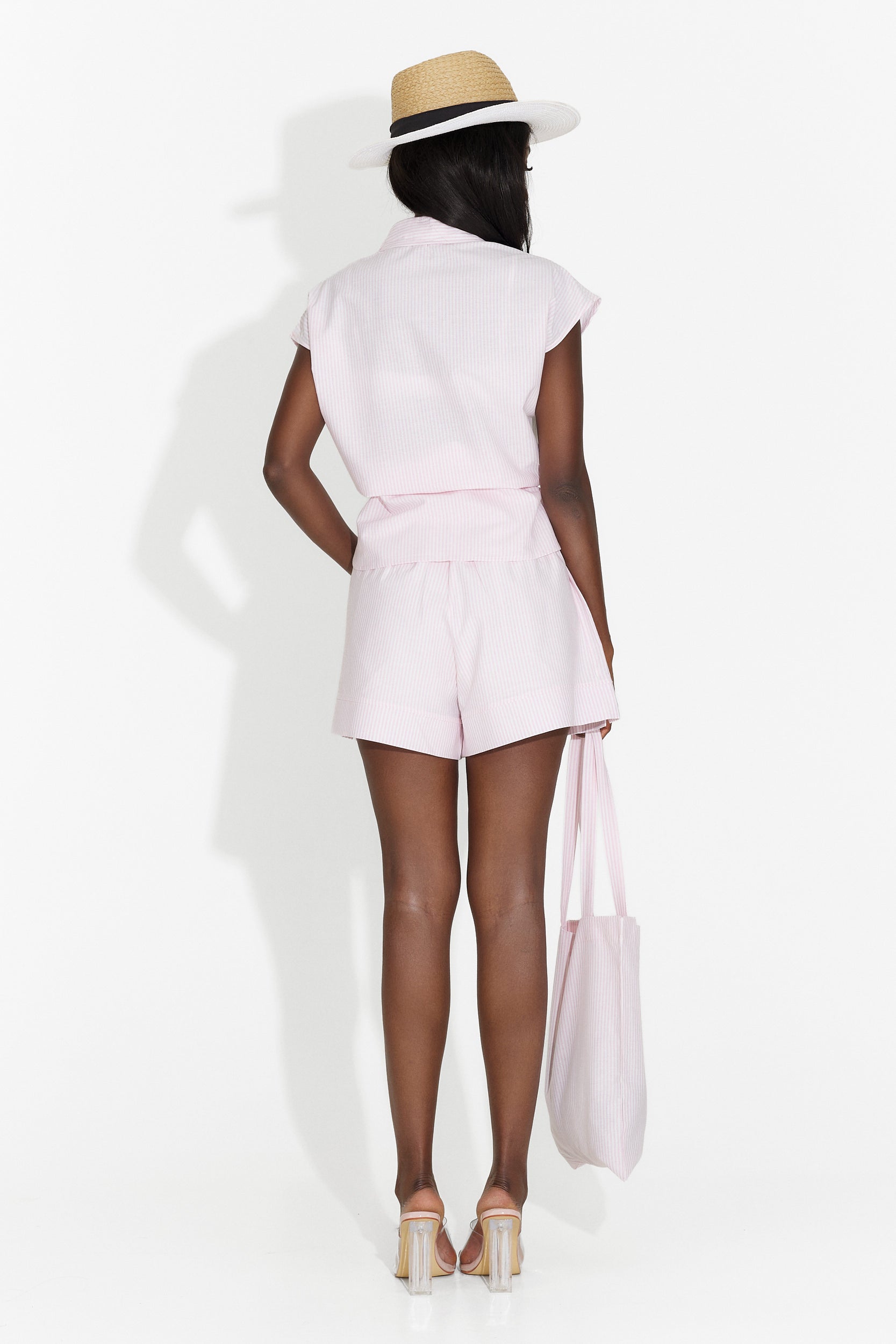 Conjunto con pantalones rosa Fidle Bogas