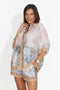 Women's set shirt + beige shorts Jimona Bogas