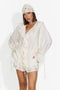 Conjunto para Mujer Melioria Bogas Camisa + Shorts Beige