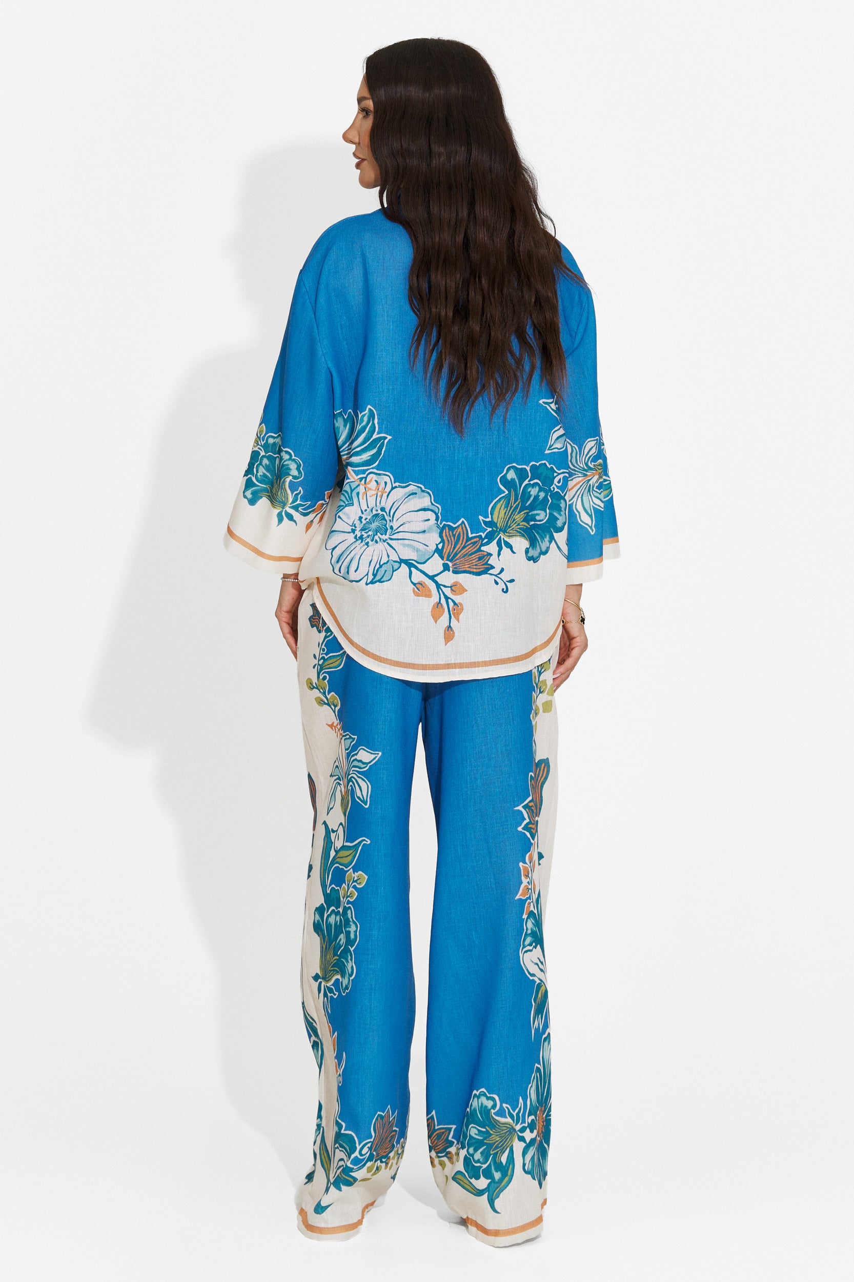 Women's casual blue set Sanilia Bogas