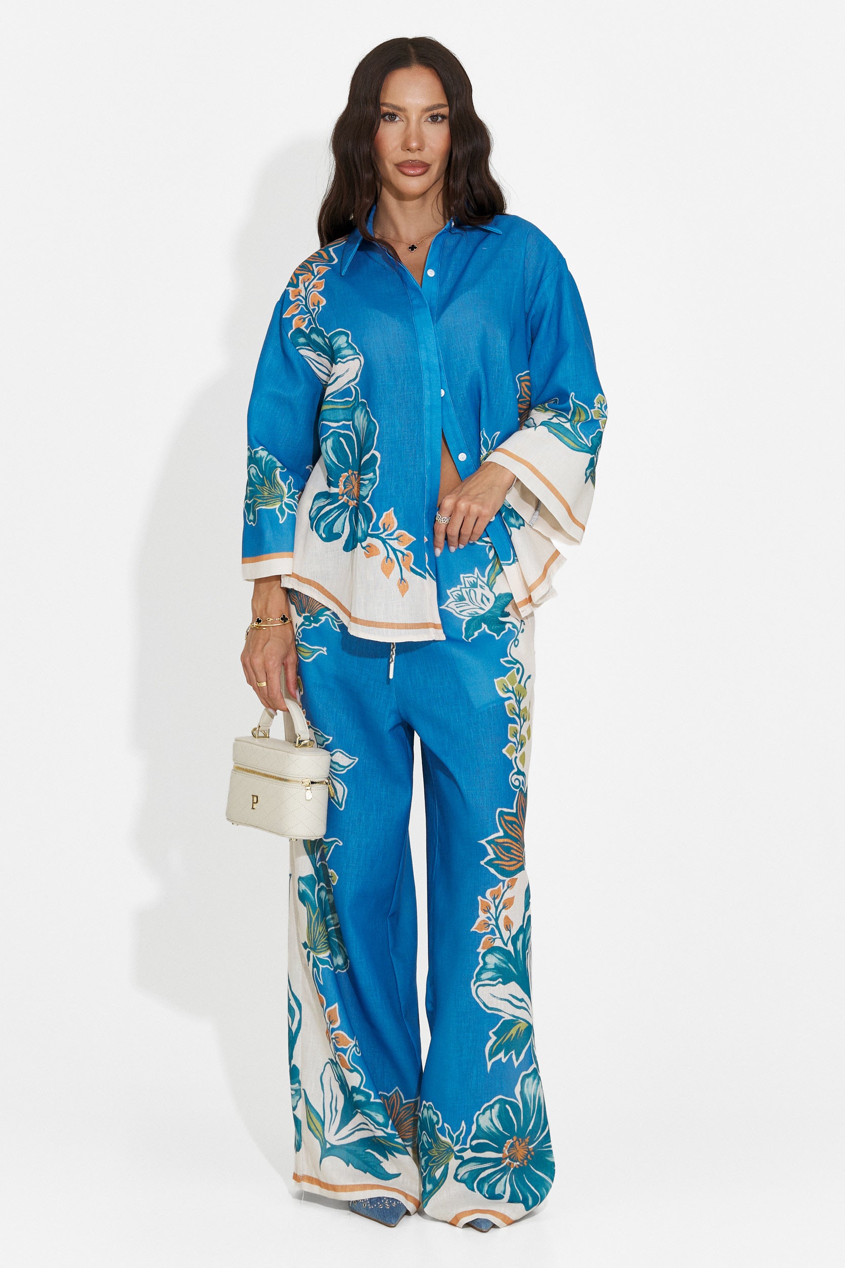 Women's casual blue set Sanilia Bogas