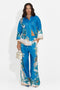 Women's casual blue set Sanilia Bogas