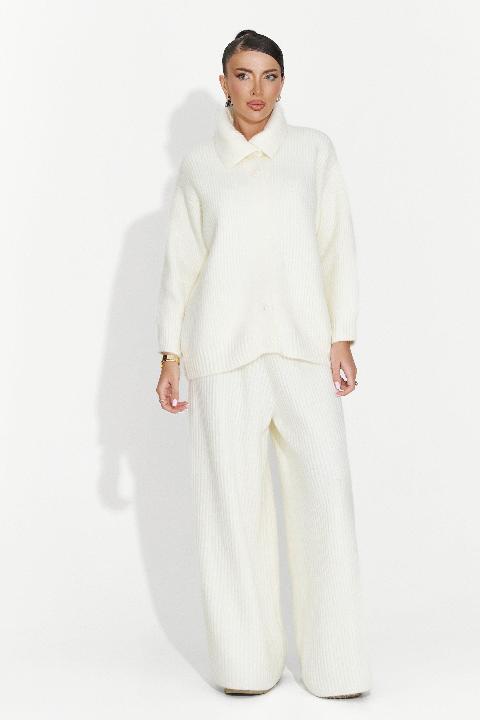 Women's casual beige suit Verlia Bogas