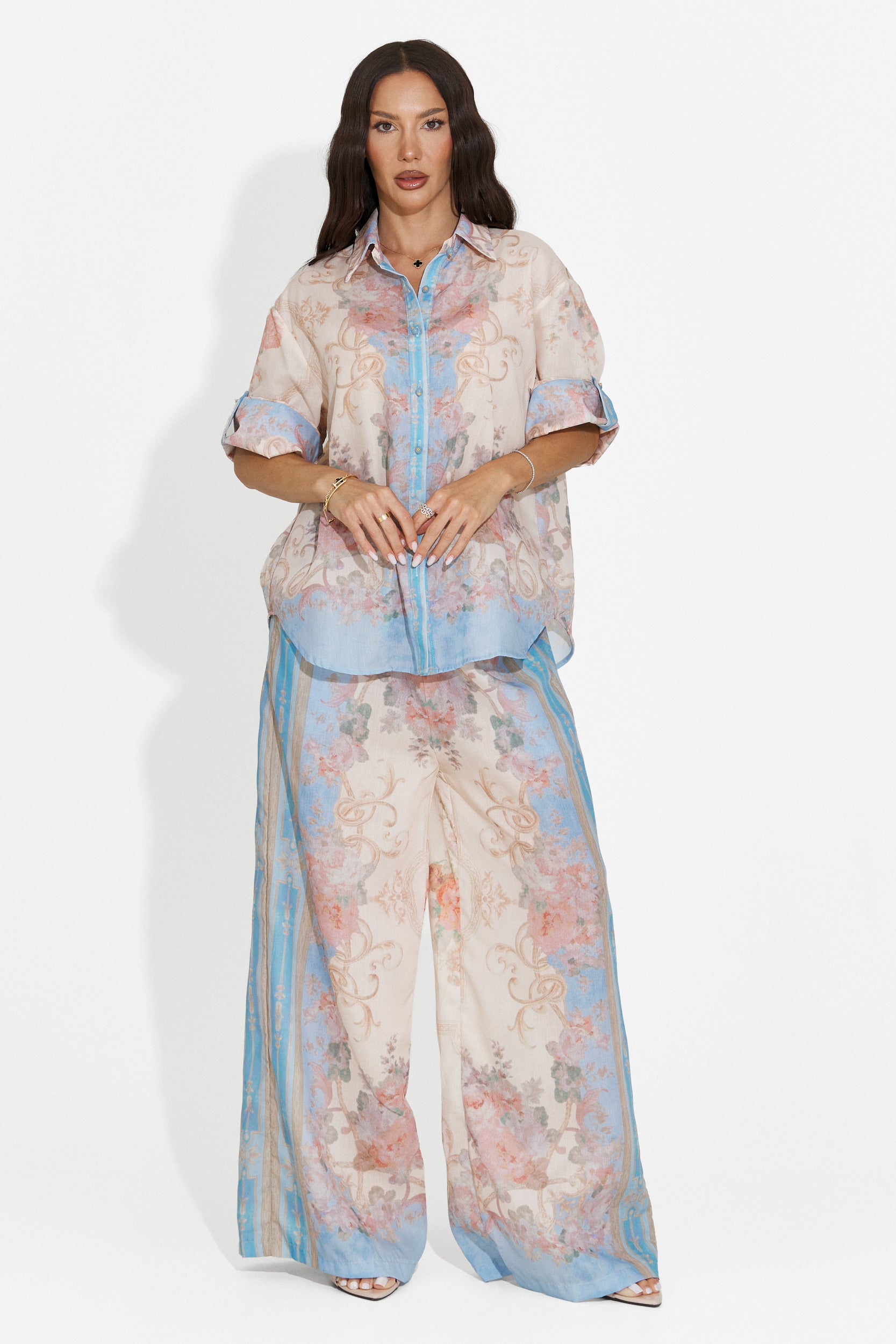 Conjunto de mujer casual azul claro Nezela Bogas
