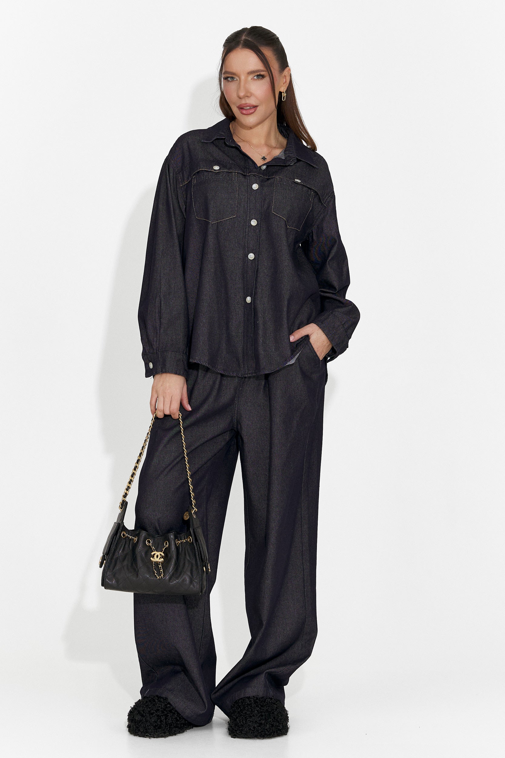 Conjunto de mujer casual azul marino Berieda Bogas