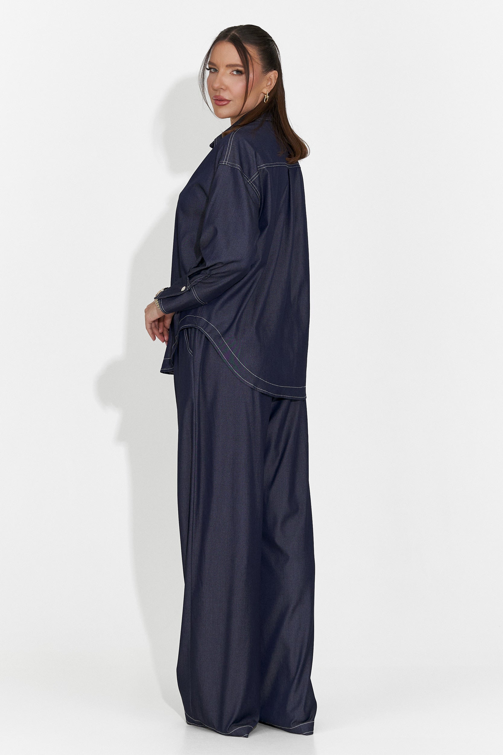 Conjunto de mujer casual azul marino Elisio Bogas