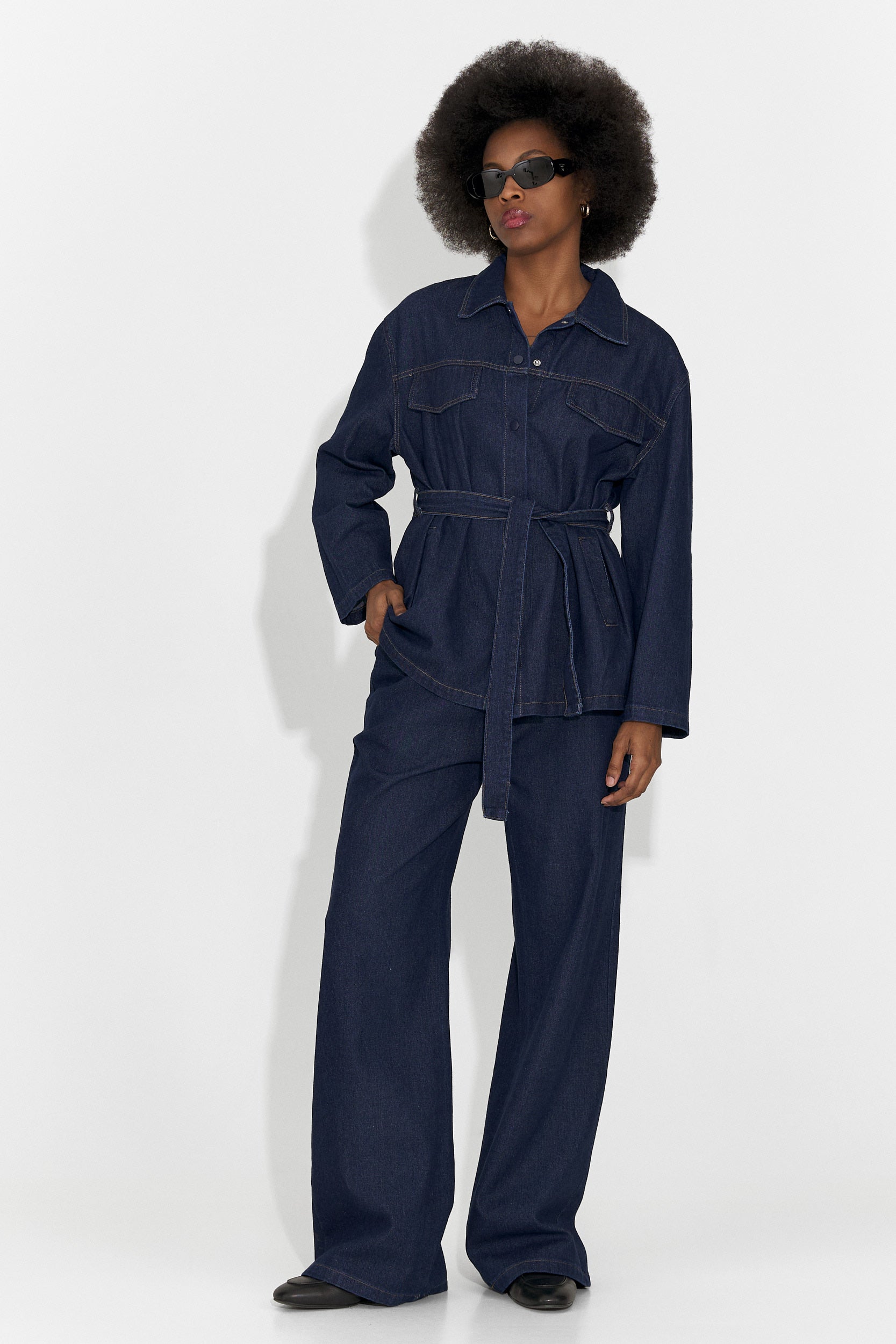 Damen-Freizeitanzug dunkelblau Isabele Bogas