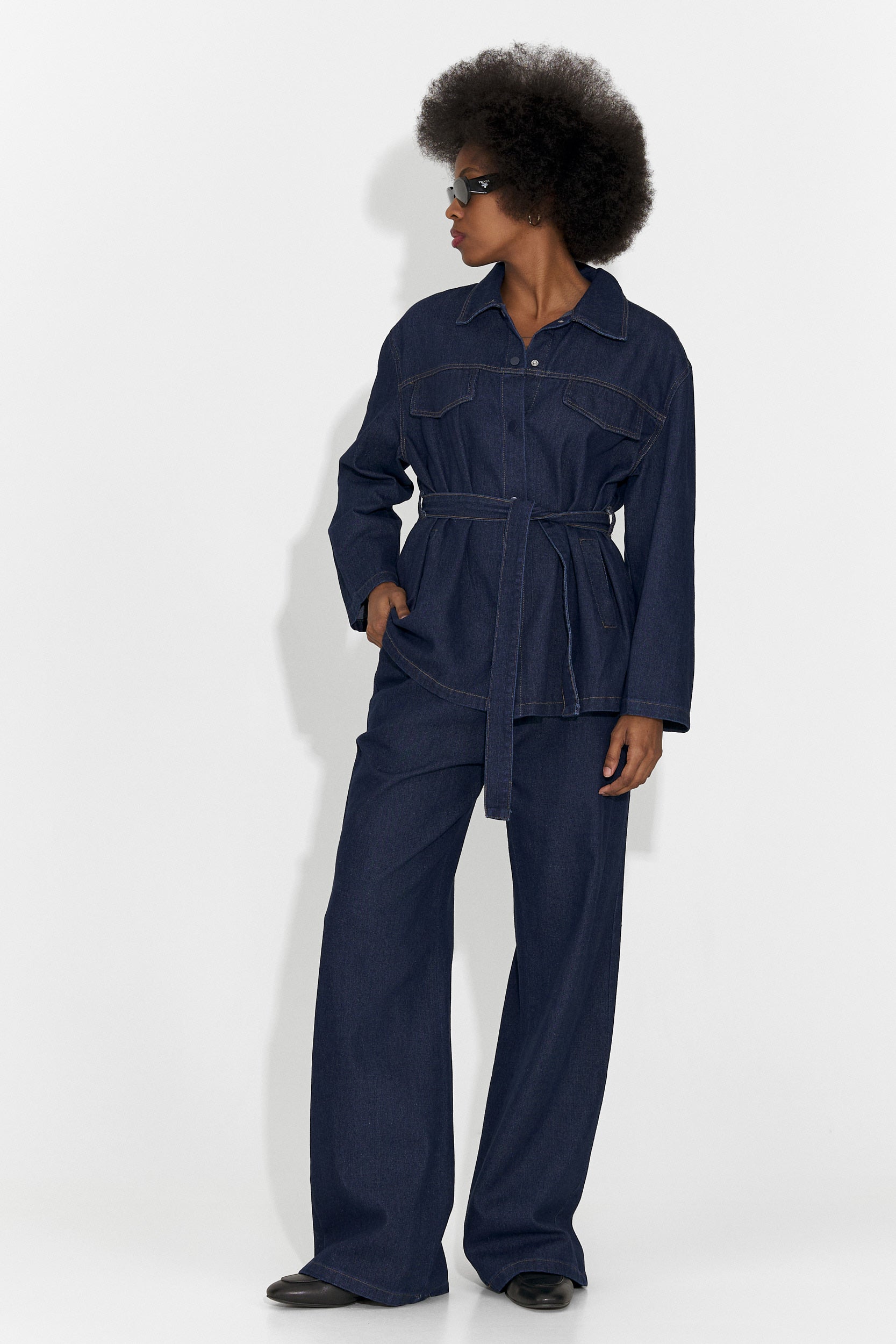 Damen-Freizeitanzug dunkelblau Isabele Bogas